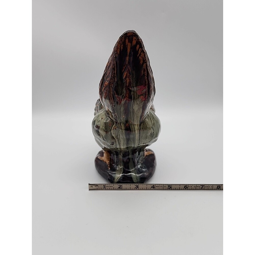 Vintage Terracotta Pottery with Wild Glaze Pecking Chicken Figure - Picture 12 of 12